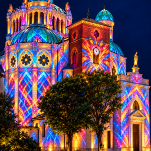 La basilique d’Ars en lumière
